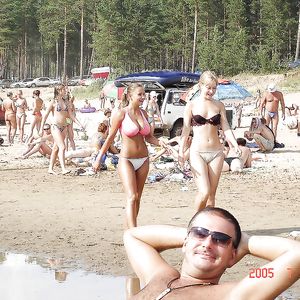 Amateur huge tits slim girl - hidden camera