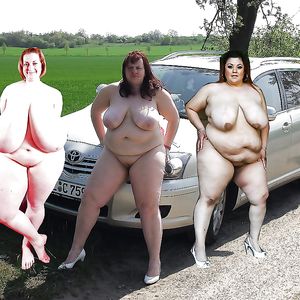 BBW Lovers Paradise - public nudity