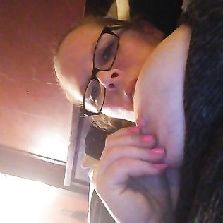 Playing with my big beautiful tits