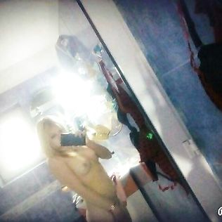 Nude photo with big tits , blonde girl