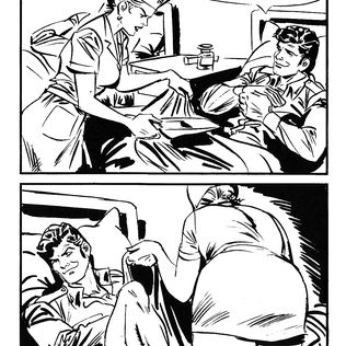 Old Italian Porno Comics 12 - big boobs