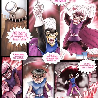 Power Fuck Girls (Adult Comic) - cartoon