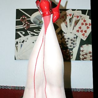 Her nylon, stockings and slut wear fetish - amateur