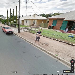 Google Streetview big boobs - big boobs