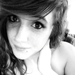 Black And White Selfie :) - redhead