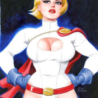 Power Girl - big boobs